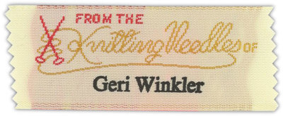 Knitted By Woven Clothing Labels